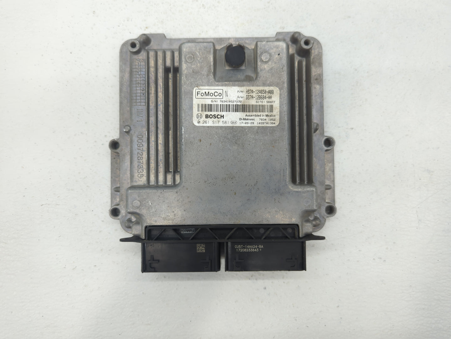2017-2019 Ford Fusion PCM Engine Control Computer ECU ECM PCU OEM P/N:KS7A-12A650-BCA HS7A-12A650-ABB Fits Fits 2017 2018 20