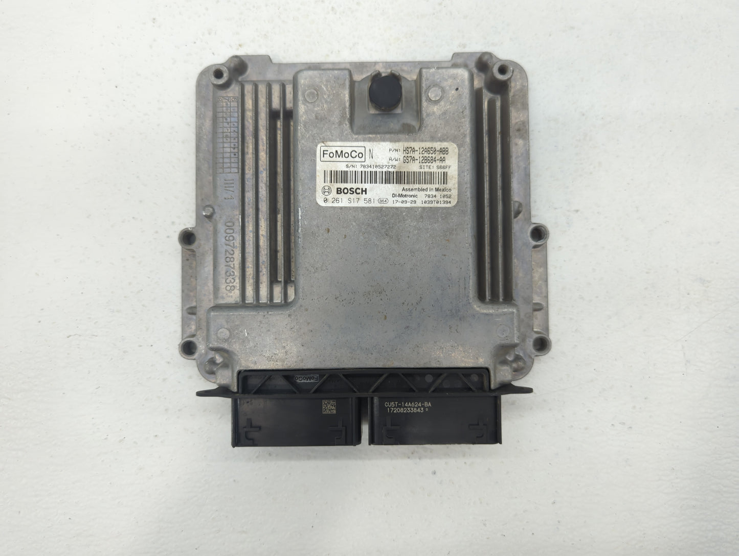 2017-2019 Ford Fusion PCM Engine Control Computer ECU ECM PCU OEM P/N:KS7A-12A650-BCA HS7A-12A650-ABB Fits Fits 2017 2018 20