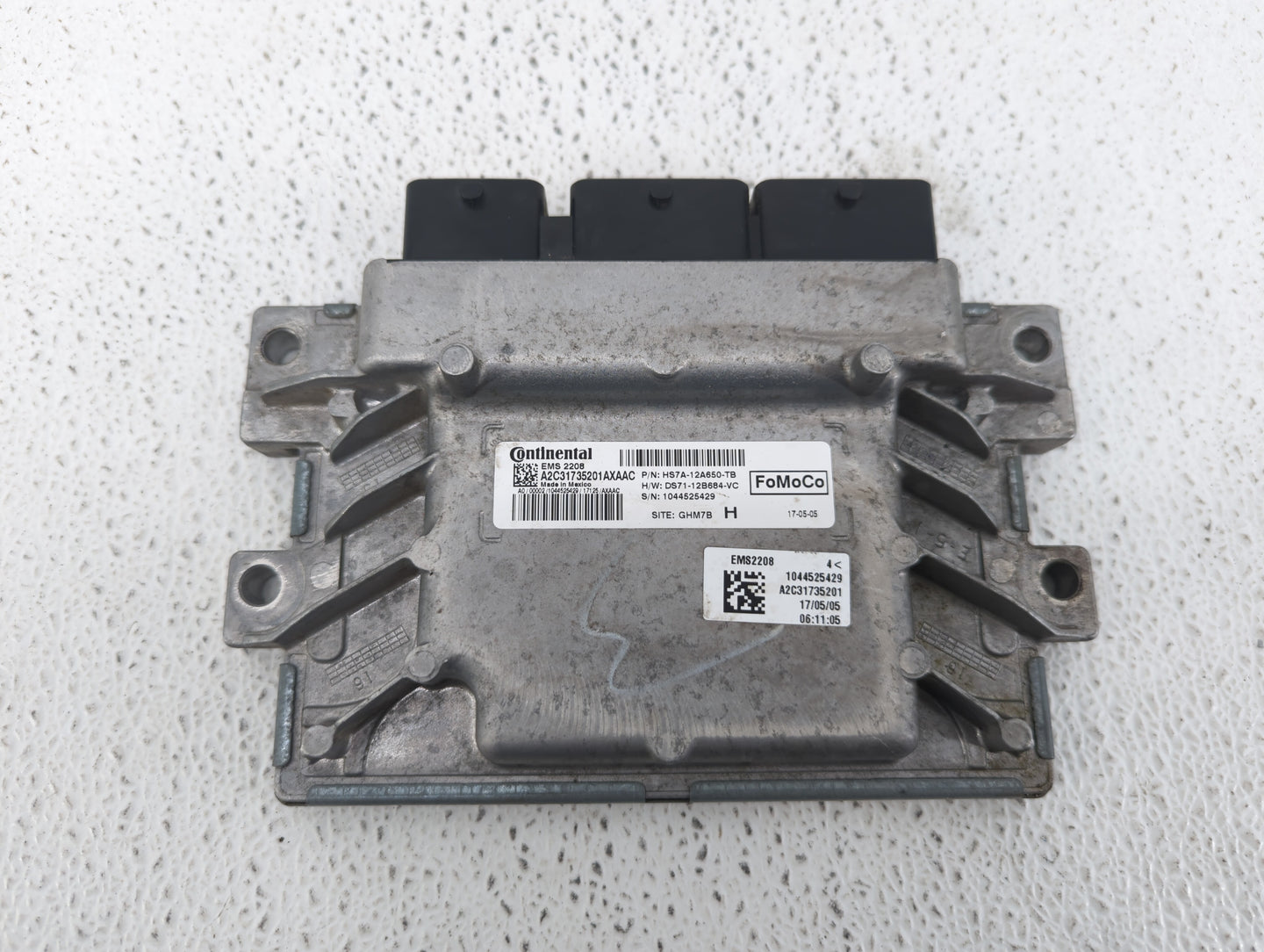 2017-2020 Ford Fusion PCM Engine Control Computer ECU ECM PCU OEM P/N:DS71-12B684-VC HS7A-12A650-TB Fits OEM Used Auto Parts