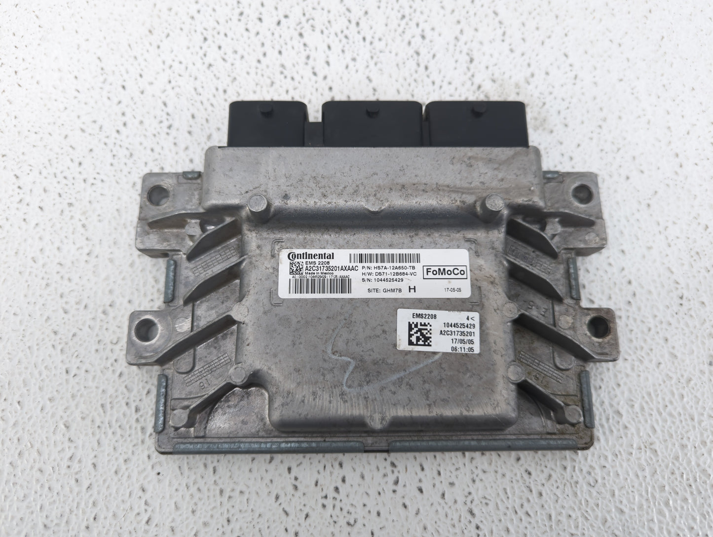 2017-2020 Ford Fusion PCM Engine Control Computer ECU ECM PCU OEM P/N:DS71-12B684-VC HS7A-12A650-TB Fits OEM Used Auto Parts