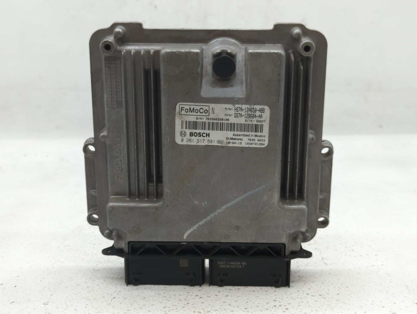 2017-2019 Ford Fusion PCM Engine Control Computer ECU ECM PCU OEM P/N:GS7A-12B684-AA HS7A-12A650-ABB Fits Fits 2017 2018 201