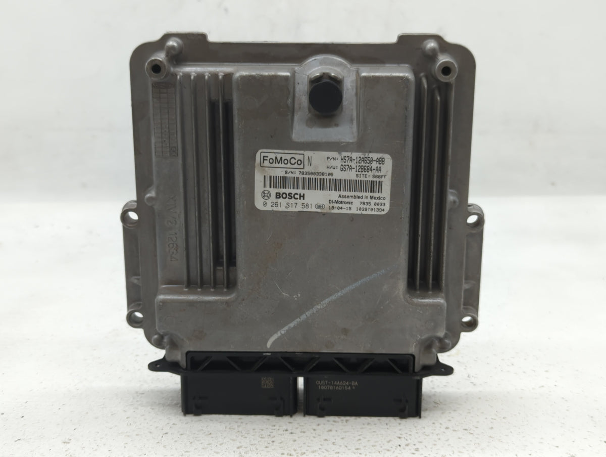 2017-2019 Ford Fusion PCM Engine Control Computer ECU ECM PCU OEM P/N:GS7A-12B684-AA HS7A-12A650-ABB Fits 2017 2018 2019 OEM