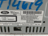 2017-2020 Ford Fusion Radio AM FM Cd Player Receiver Replacement P/N:HS7T-19C107-ZE HS7T-19C107-ZD Fits Fits 2017 2018 2019 