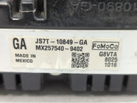 2018 Ford Fusion Instrument Cluster Speedometer Gauges P/N:JS7T-10849-MA JS7T-10849-GA Fits OEM Used Auto Parts - Oemusedaut