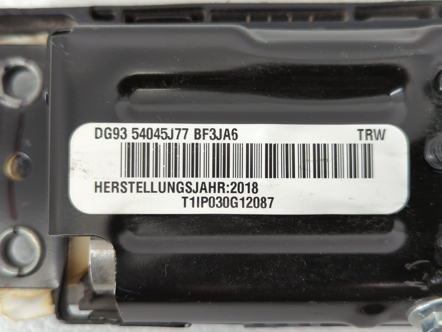 2017-2019 Ford Fusion Air Bag Passenger Right Dashboard Oem - Oemusedautoparts1.com