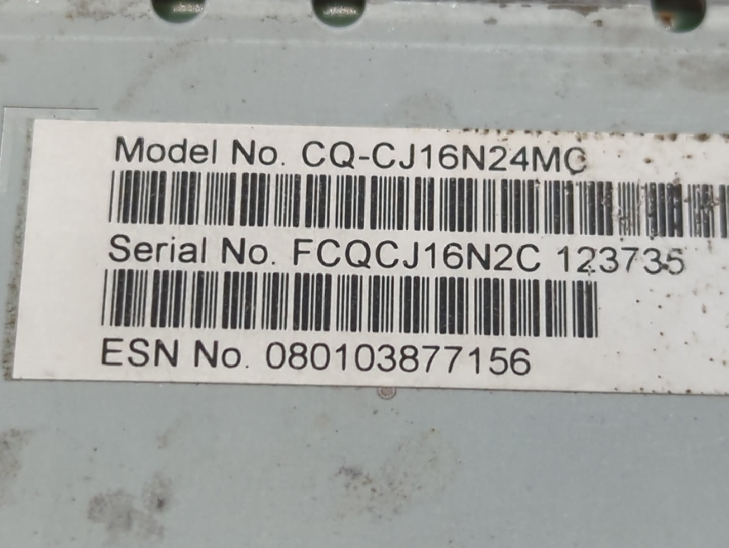 2017-2020 Ford Fusion Radio AM FM Cd Player Receiver Replacement P/N:HS7T-19C107-ZD FS7T-19C107-YD Fits Fits 2017 2018 2019 
