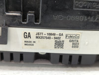 2018 Ford Fusion Instrument Cluster Speedometer Gauges P/N:JS7T-10849-GA Fits OEM Used Auto Parts - Oemusedautoparts1.com