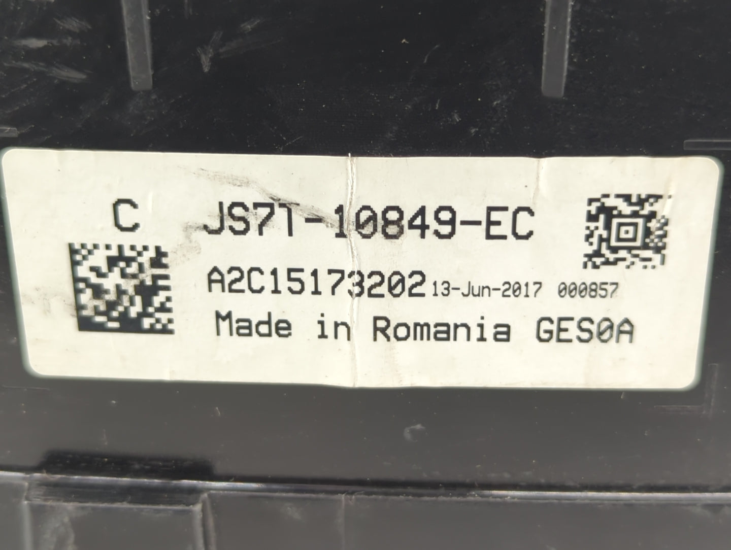 2018 Ford Fusion Instrument Cluster Speedometer Gauges P/N:JS7T-10849-EC Fits OEM Used Auto Parts - Oemusedautoparts1.com