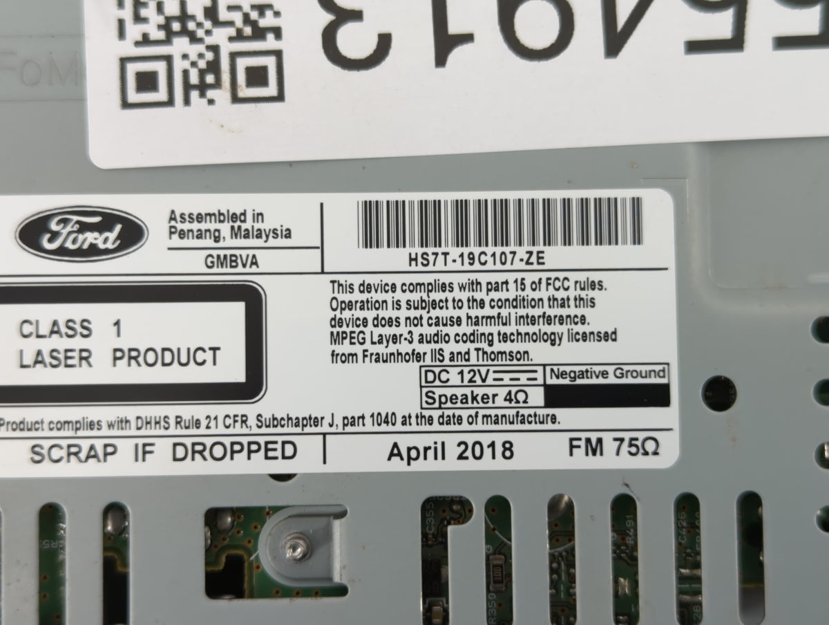 2018-2018 Ford Fusion Undefined - Oemusedautoparts1.com