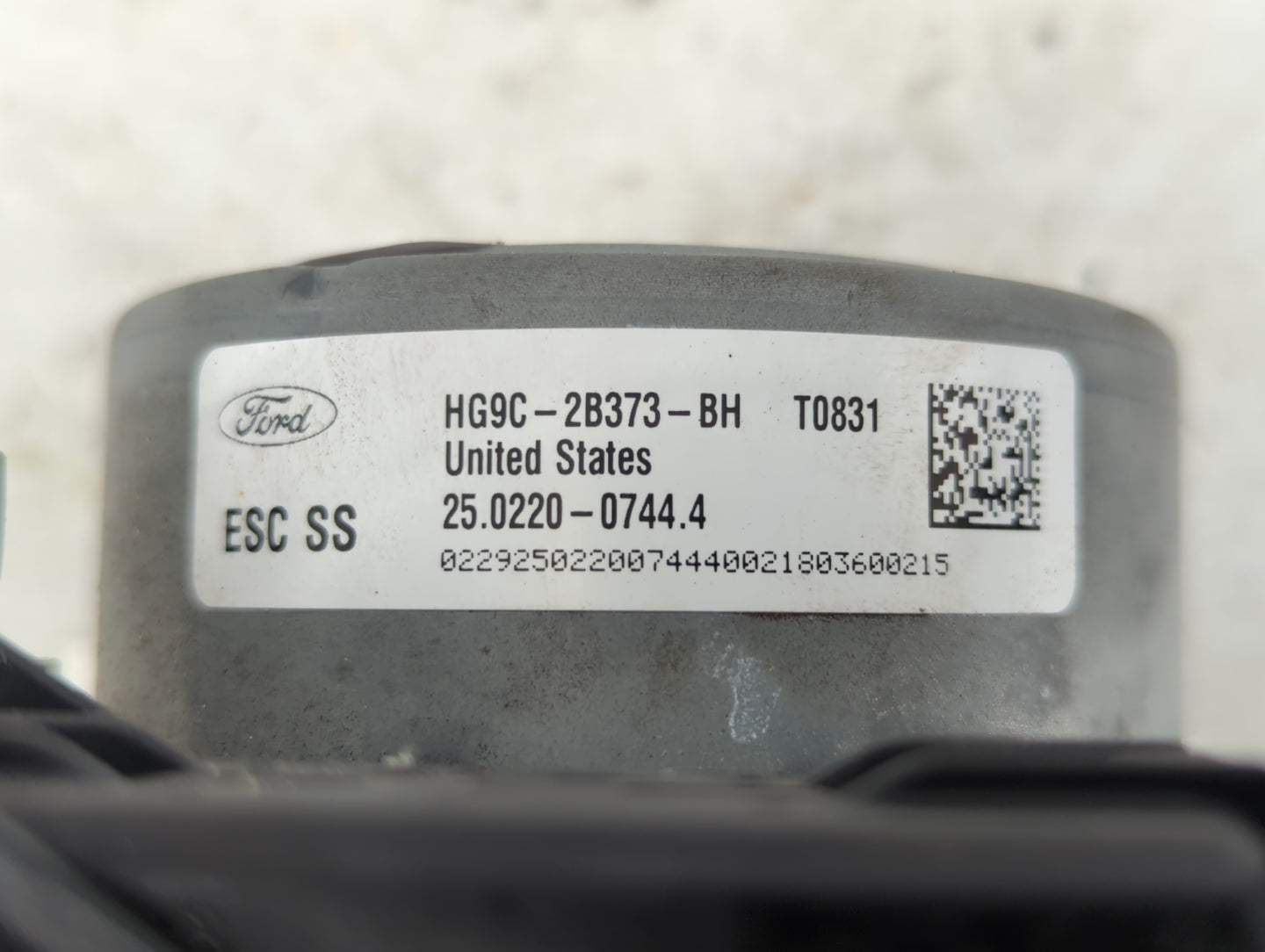 2017-2018 Ford Fusion ABS Pump Control Module Replacement P/N:HG9C-2B373-BH Fits Fits 2017 2018 OEM Used Auto Parts - Oemuse