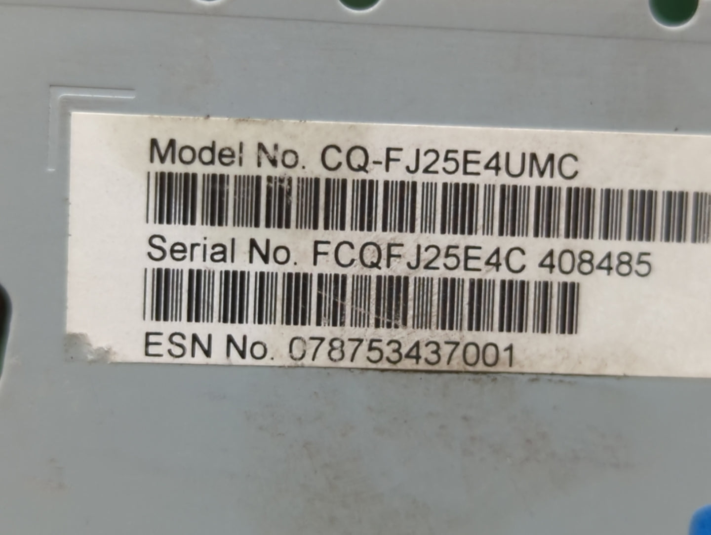 2017-2020 Ford Fusion Radio AM FM Cd Player Receiver Replacement P/N:HS7T-19C107-ZD Fits Fits 2017 2018 2019 2020 OEM Used A
