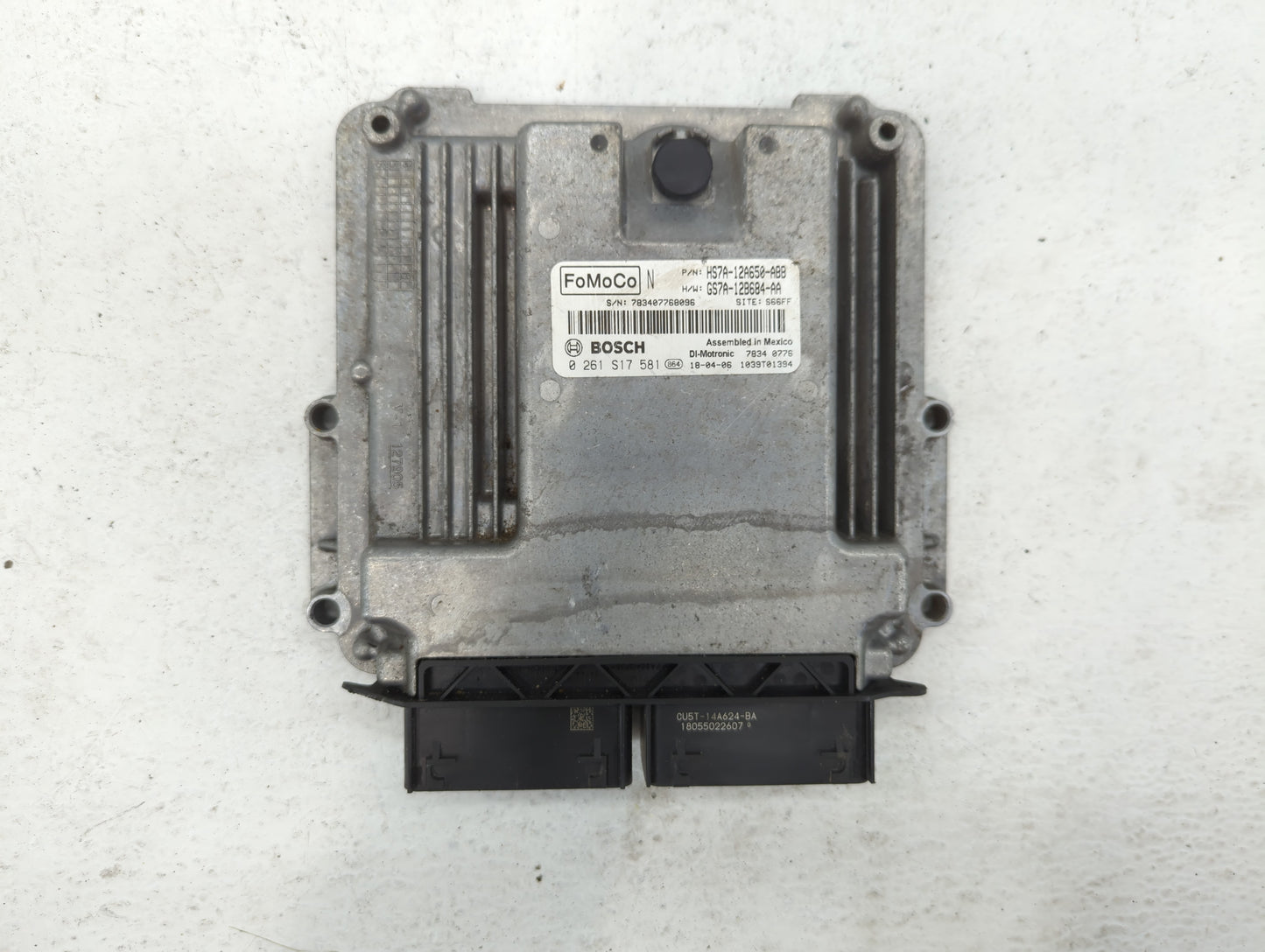 2017-2019 Ford Fusion PCM Engine Control Computer ECU ECM PCU OEM P/N:HS7A-12A650-ABB Fits Fits 2017 2018 2019 OEM Used Auto