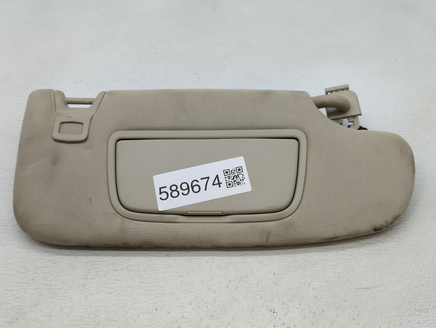 2017-2020 Ford Fusion Sun Visor Shade Replacement Passenger Right Mirror Fits Fits 2017 2018 2019 2020 OEM Used Auto Parts -