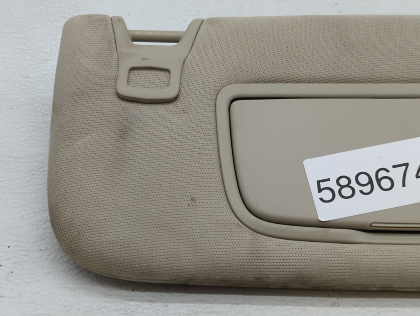 2017-2020 Ford Fusion Sun Visor Shade Replacement Passenger Right Mirror Fits Fits 2017 2018 2019 2020 OEM Used Auto Parts -