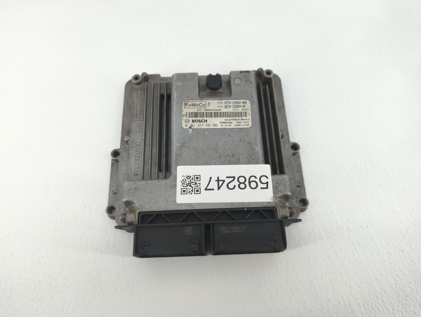 2017-2019 Ford Fusion PCM Engine Control Computer ECU ECM PCU OEM P/N:HS7A-12A650-ABB Fits Fits 2017 2018 2019 OEM Used Auto