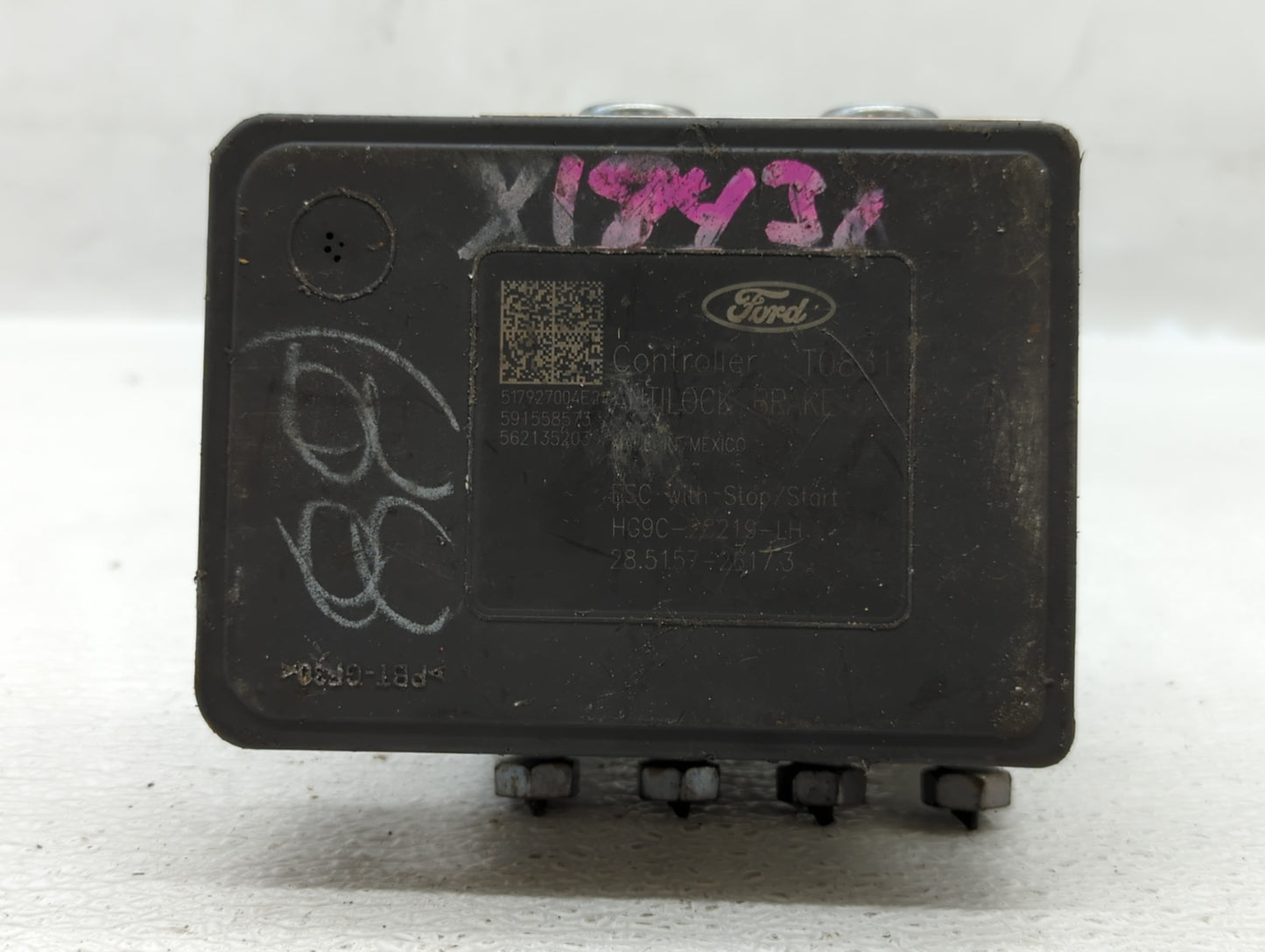 2017-2018 Ford Fusion ABS Pump Control Module Replacement P/N:HG9C-2B373-BH Fits Fits 2017 2018 OEM Used Auto Parts - Oemuse
