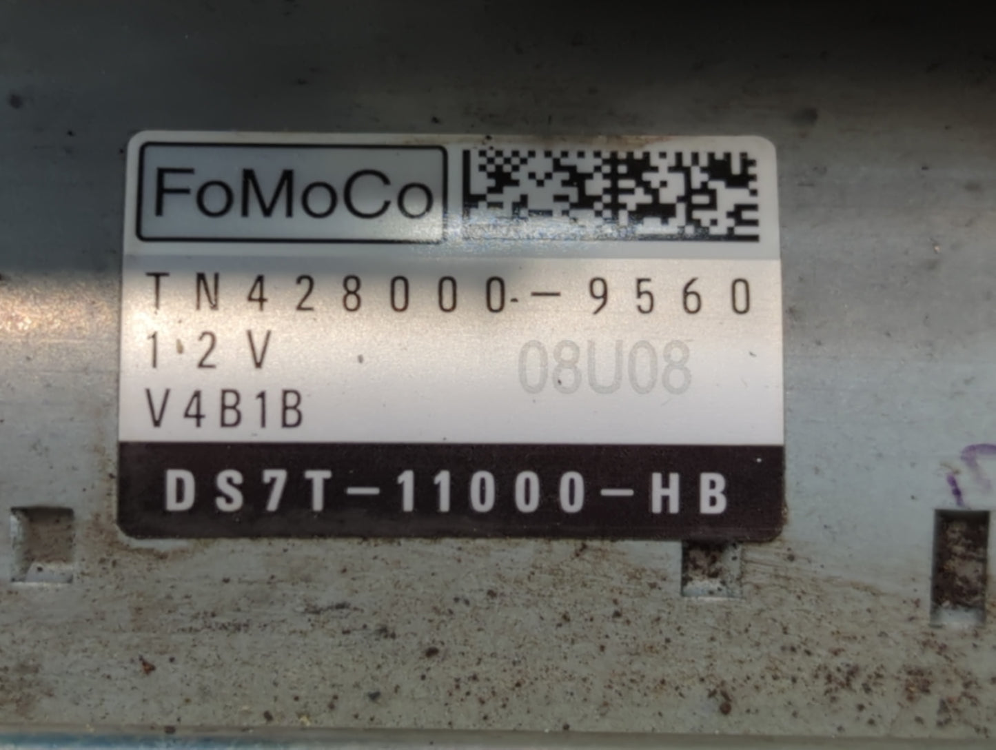 2013-2020 Ford Fusion Car Starter Motor Solenoid OEM P/N:TN428000-9560 DS7T-11000-HB Fits OEM Used Auto Parts - Oemusedautop