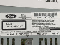 2017-2020 Ford Fusion Am Fm Cd Player Radio Receiver 618925 - Oemusedautoparts1.com