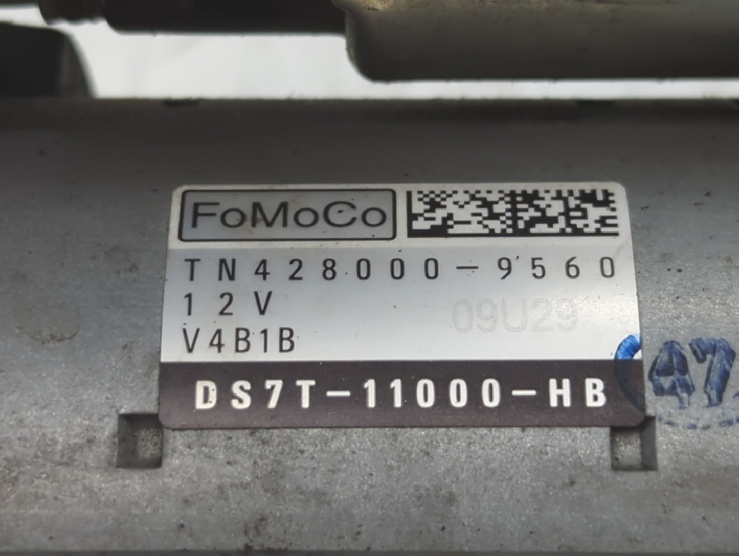 2013-2020 Ford Fusion Car Starter Motor Solenoid OEM P/N:DS7T-11000-HB Fits Fits 2013 2014 2015 2016 2017 2018 2019 2020 OEM