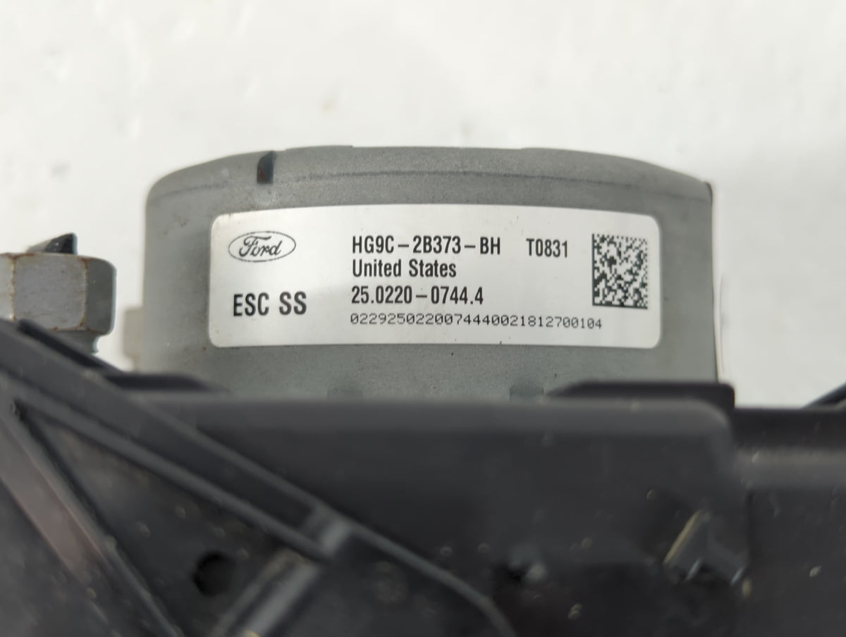 2017-2018 Ford Fusion Anti-Lock Brake ABS Pump Module Actuator OEM P/N:HG9C-2B373-BH Fits Fits 2017 2018 OEM Used Auto Parts