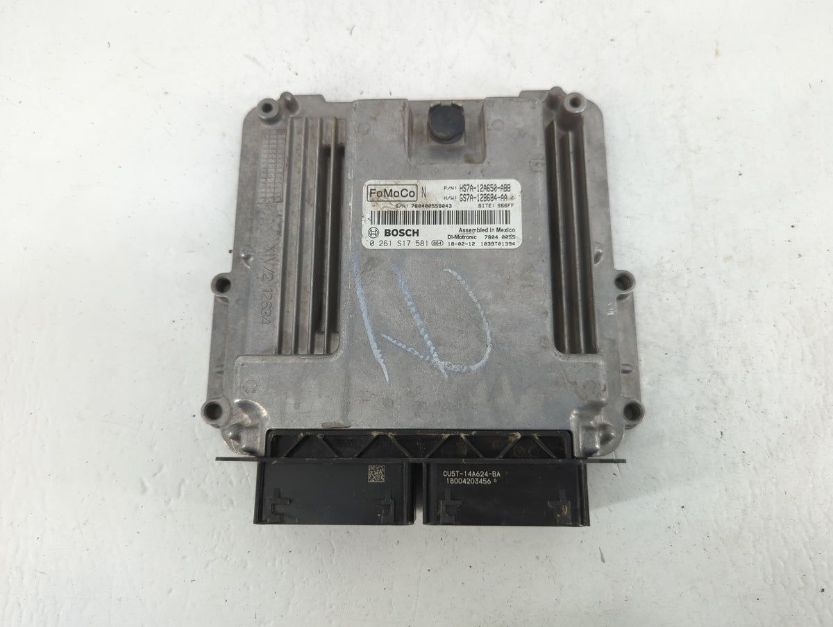 2017-2019 Ford Fusion PCM Engine Control Computer ECU ECM PCU OEM P/N:GS7A-12B684-AA HS7A-12A650-ABB Fits 2017 2018 2019 OEM