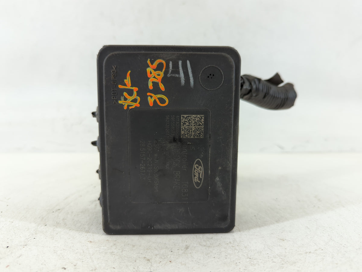 2017-2018 Ford Fusion Anti-Lock Brake ABS Pump Module Actuator OEM P/N:HG9C-2B373-BH Fits Fits 2017 2018 OEM Used Auto Parts