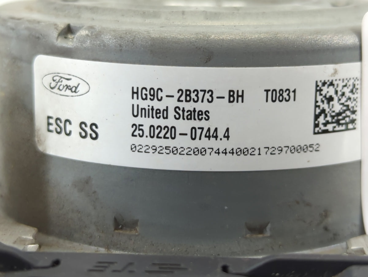 2017-2018 Ford Fusion Anti-Lock Brake ABS Pump Module Actuator OEM P/N:HG9C-2B373-BH Fits Fits 2017 2018 OEM Used Auto Parts