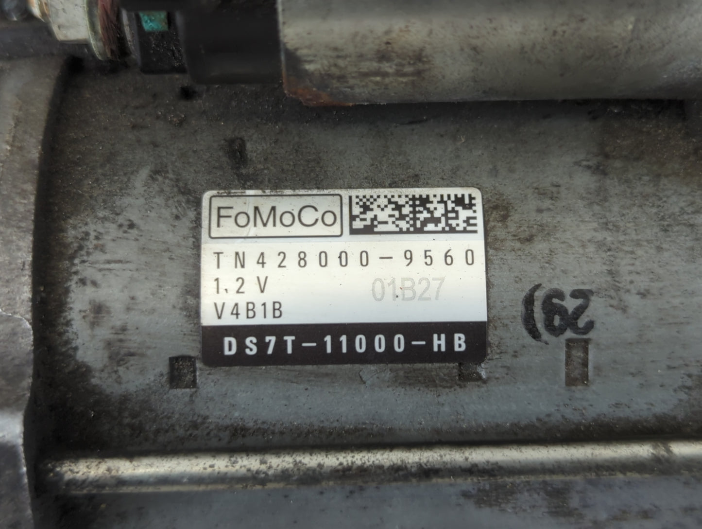 2013-2020 Ford Fusion Car Starter Motor Solenoid OEM P/N:DS7T-11000-HB TN428000-9560 Fits OEM Used Auto Parts - Oemusedautop
