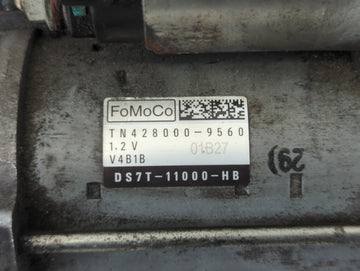 2013-2020 Ford Fusion Car Starter Motor Solenoid OEM P/N:DS7T-11000-HB TN428000-9560 Fits OEM Used Auto Parts