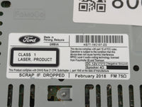 2017-2020 Ford Fusion Radio AM FM Cd Player Receiver Replacement P/N:HS7T-19C107-ZD Fits Fits 2017 2018 2019 2020 OEM Used A