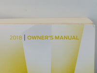2018 Ford Fusion Owners Manual Book Guide P/N:JE5J 19A321 AB OEM Used Auto Parts - Oemusedautoparts1.com