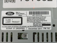 2017-2020 Ford Fusion Am Fm Cd Player Radio Receiver - Oemusedautoparts1.com