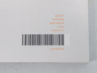 2018 Ford Fusion Owners Manual Book Guide P/N:JE5J 19A321 AA OEM Used Auto Parts - Oemusedautoparts1.com