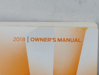 2018 Ford Fusion Owners Manual Book Guide P/N:JE5J19A321AB OEM Used Auto Parts - Oemusedautoparts1.com