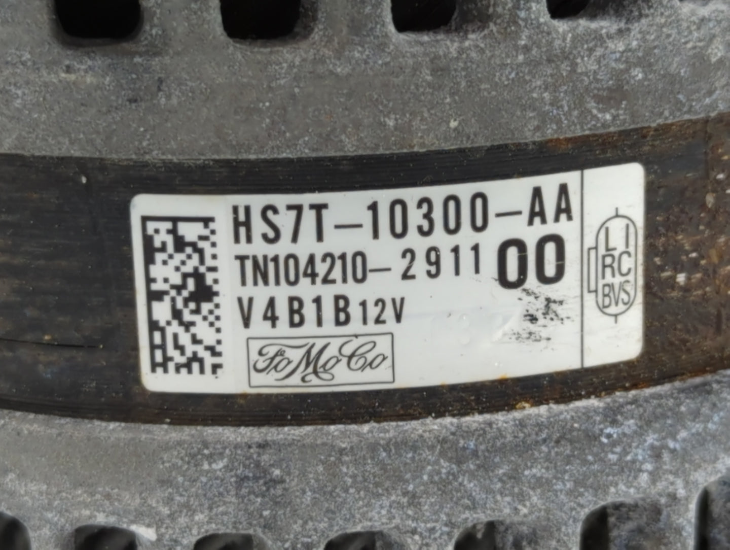 2016-2020 Ford Fusion Alternator Replacement Generator Charging Assembly Engine OEM P/N:HS7T-10300-AA Fits OEM Used Auto Par