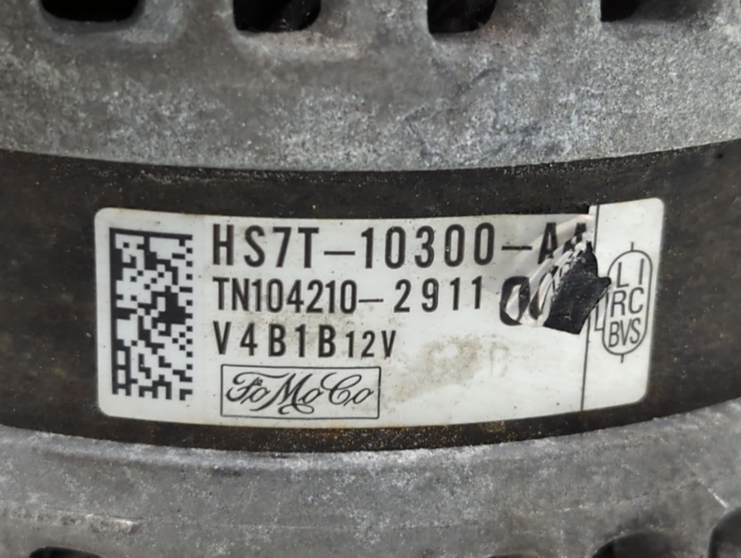 2016-2020 Ford Fusion Alternator Replacement Generator Charging Assembly Engine OEM P/N:HS7T-10300-AA Fits OEM Used Auto Par