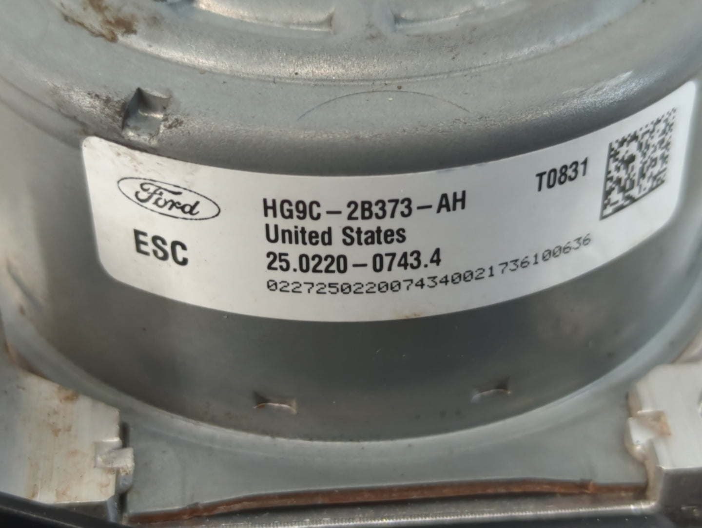 2017-2018 Ford Fusion ABS Pump Control Module Replacement P/N:HG9C-2B373-AH Fits Fits 2017 2018 OEM Used Auto Parts - Oemuse
