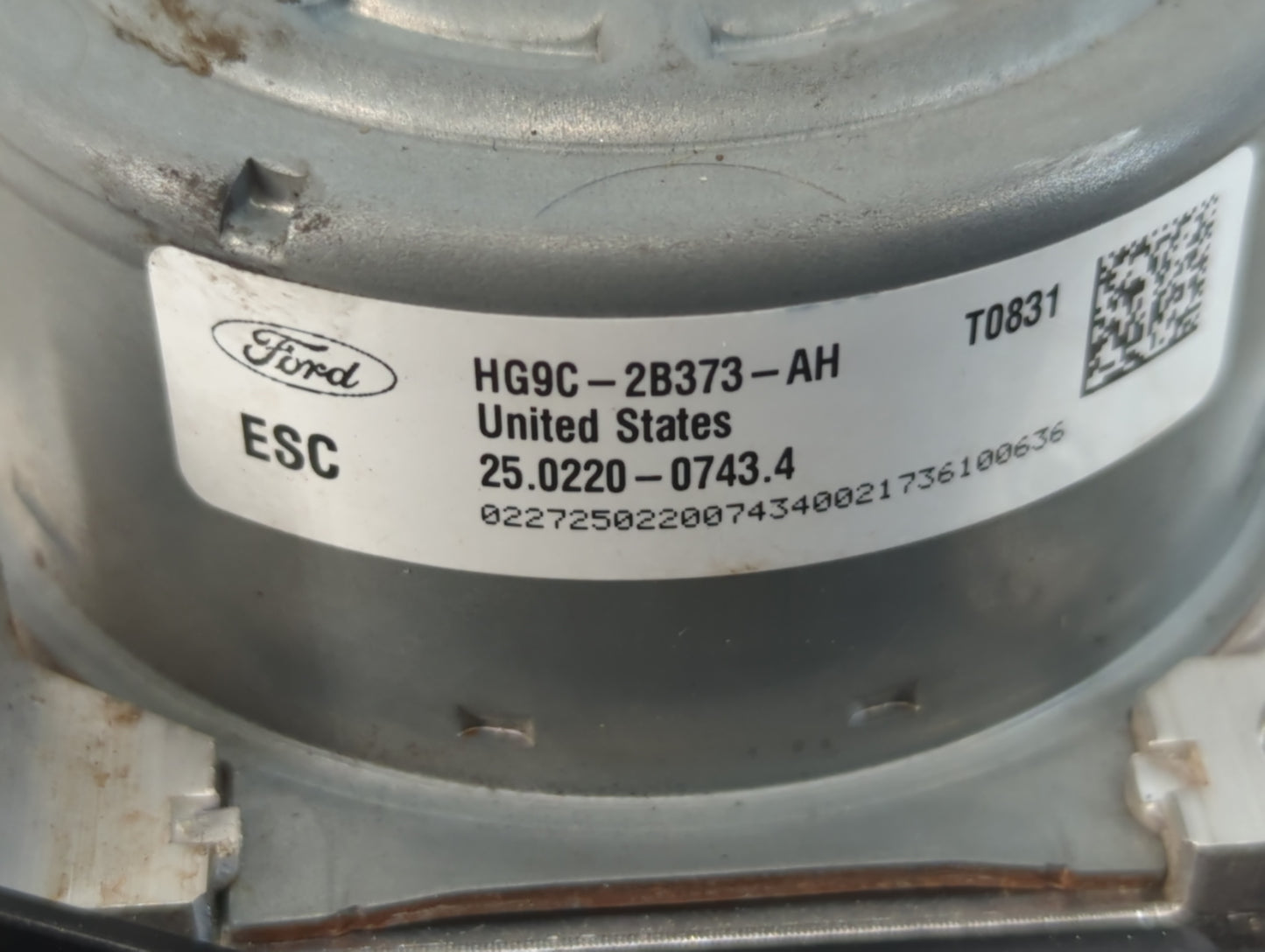 2017-2018 Ford Fusion ABS Pump Control Module Replacement P/N:HG9C-2B373-AH Fits Fits 2017 2018 OEM Used Auto Parts - Oemuse