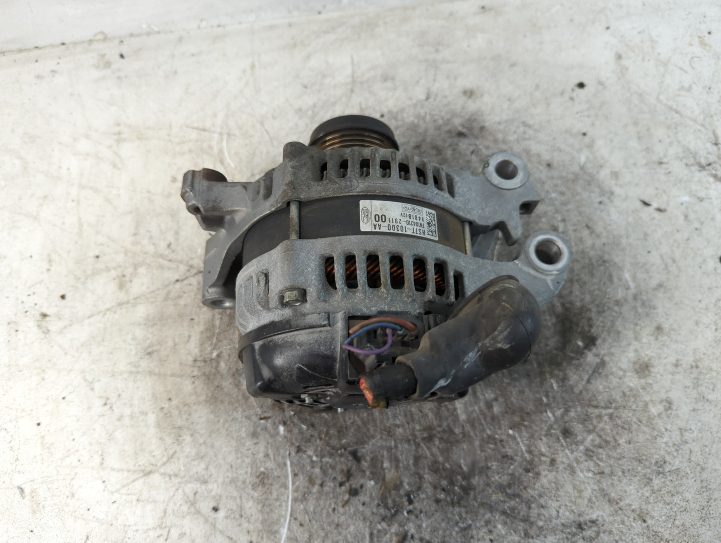 2016-2020 Ford Fusion Alternator Replacement Generator Charging Assembly Engine OEM P/N:HS7T-10300-AA Fits OEM Used Auto Par