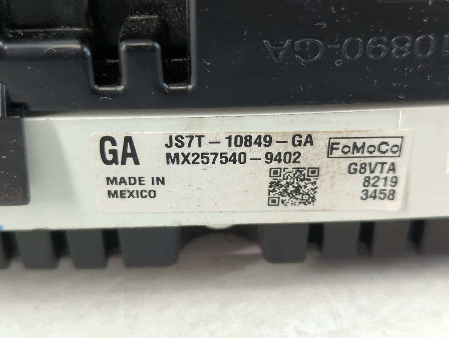 2018 Ford Fusion Instrument Cluster Speedometer Gauges P/N:JS7T-10849-GA Fits OEM Used Auto Parts - Oemusedautoparts1.com