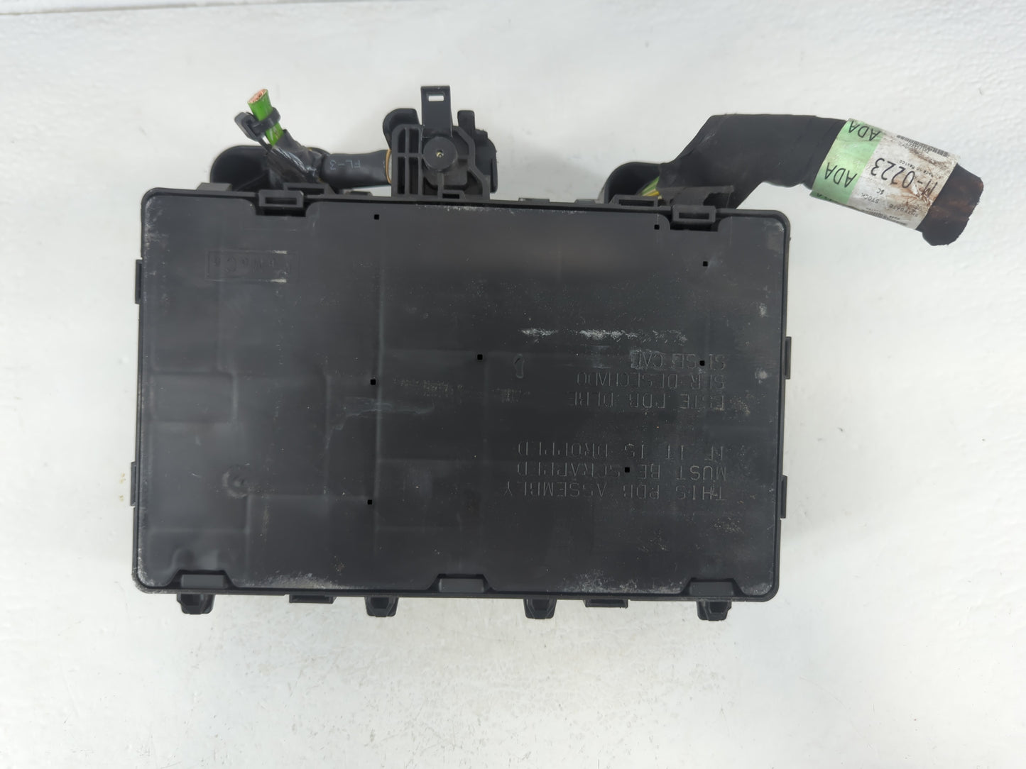 2017-2020 Ford Fusion Fusebox Fuse Box Panel Relay Module P/N:HG9T14D068AD Fits Fits 2017 2018 2019 2020 OEM Used Auto Parts