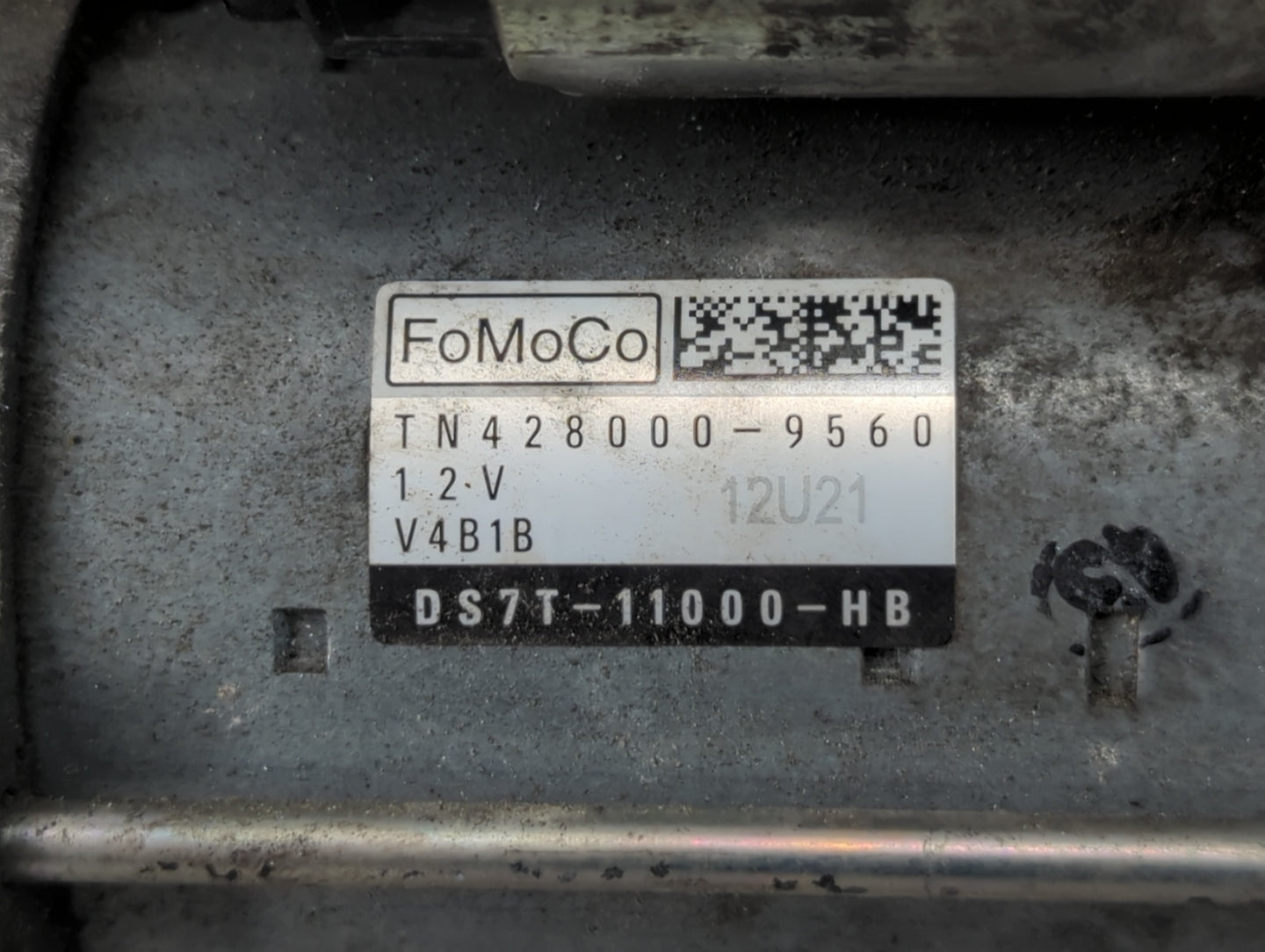 2013-2020 Ford Fusion Car Starter Motor Solenoid OEM P/N:DS7T-11000-HB TN428000-9560 Fits OEM Used Auto Parts - Oemusedautop