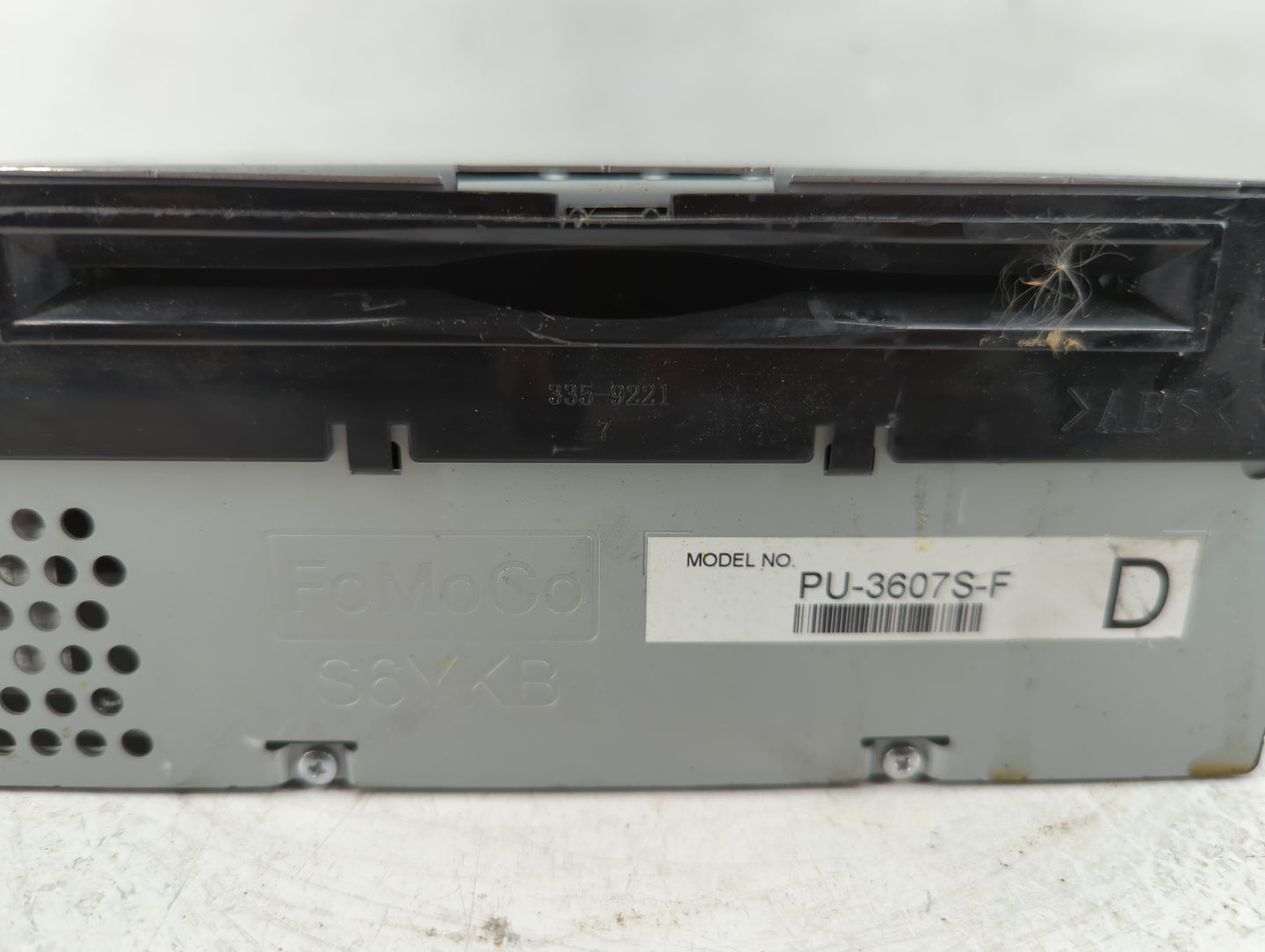 2018 Ford Mustang Radio AM FM Cd Player Receiver Replacement P/N:JR3T-19C107-BA Fits OEM Used Auto Parts - Oemusedautoparts1