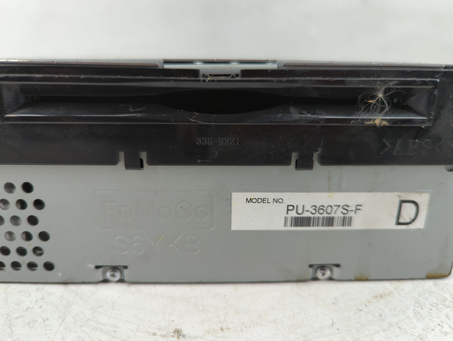 2018 Ford Mustang Radio AM FM Cd Player Receiver Replacement P/N:JR3T-19C107-BA Fits OEM Used Auto Parts - Oemusedautoparts1