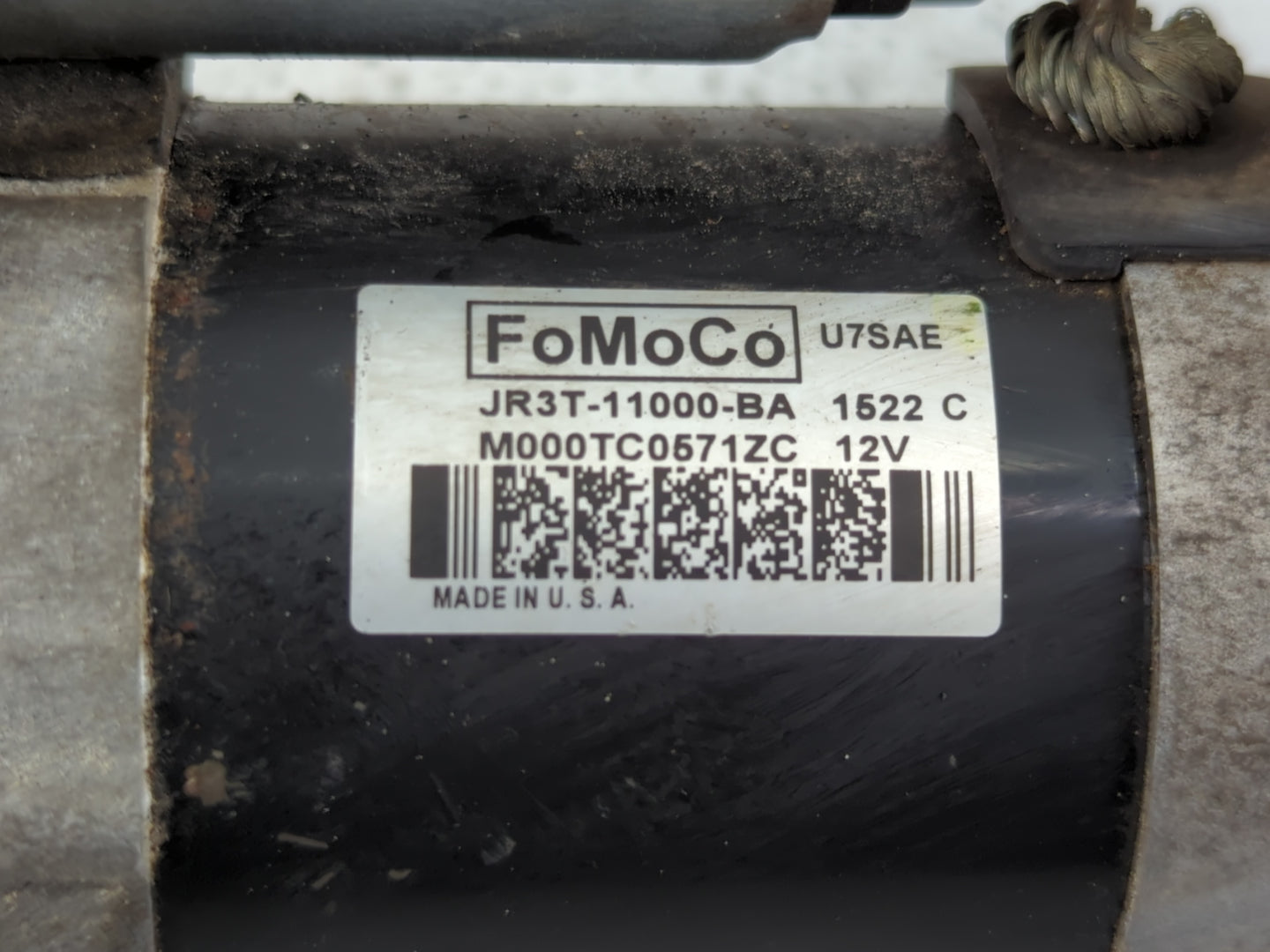 2018-2022 Ford Mustang Car Starter Motor Solenoid OEM P/N:JR3T-11000-BA Fits Fits 2018 2019 2020 2021 2022 OEM Used Auto Par