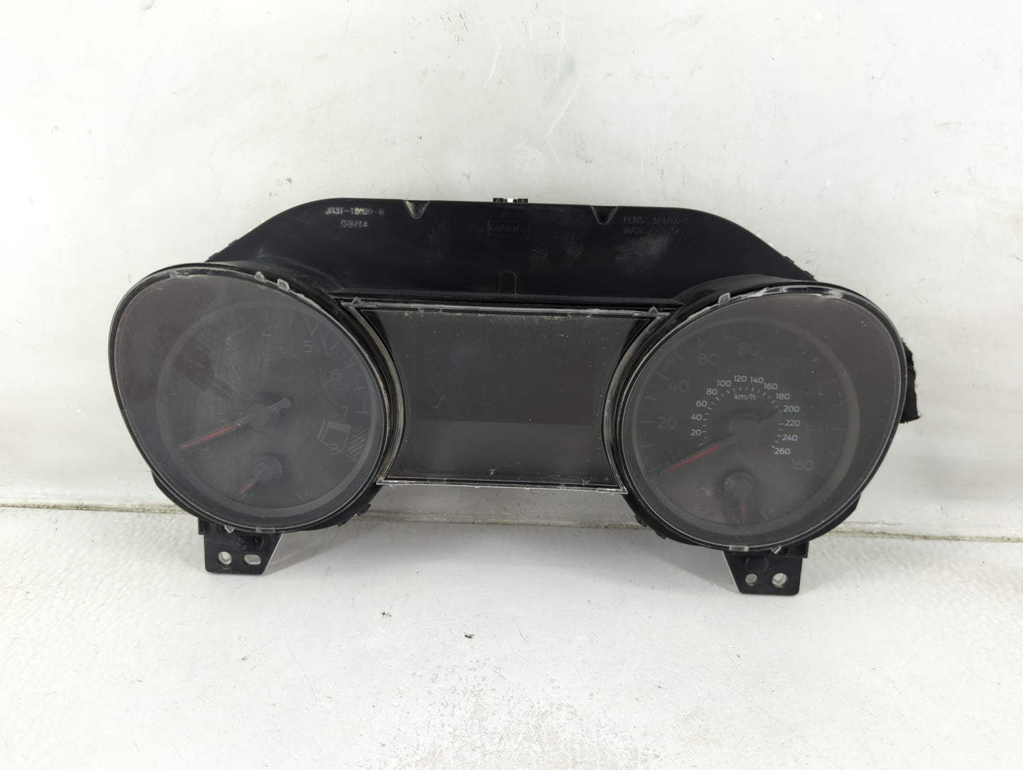 2018 Ford Mustang Instrument Cluster Speedometer Gauges P/N:JR3T-10849-SF Fits OEM Used Auto Parts - Oemusedautoparts1.com
