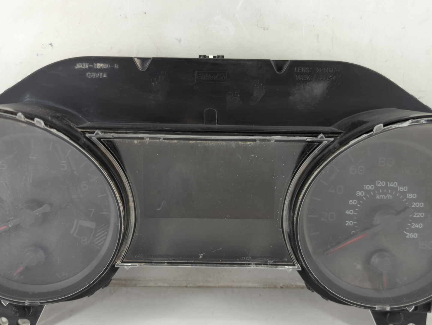 2018 Ford Mustang Instrument Cluster Speedometer Gauges P/N:JR3T-10849-SF Fits OEM Used Auto Parts - Oemusedautoparts1.com