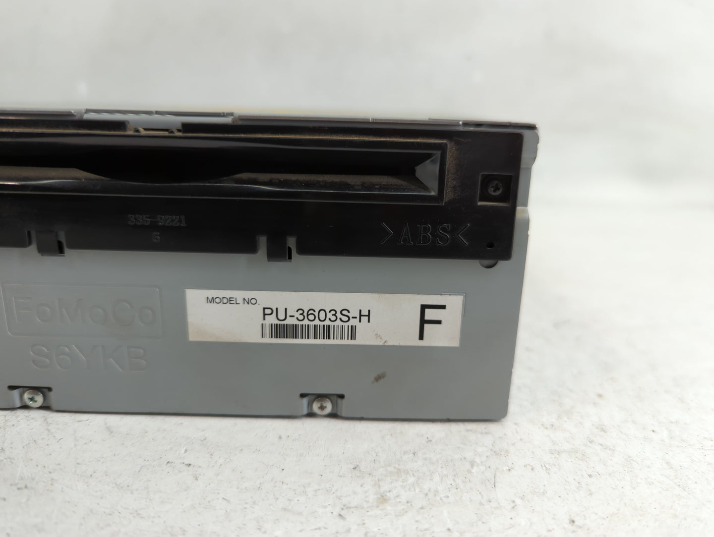 2018-2022 Ford Mustang Radio AM FM Cd Player Receiver Replacement Fits Fits 2018 2019 2020 2021 2022 OEM Used Auto Parts - O