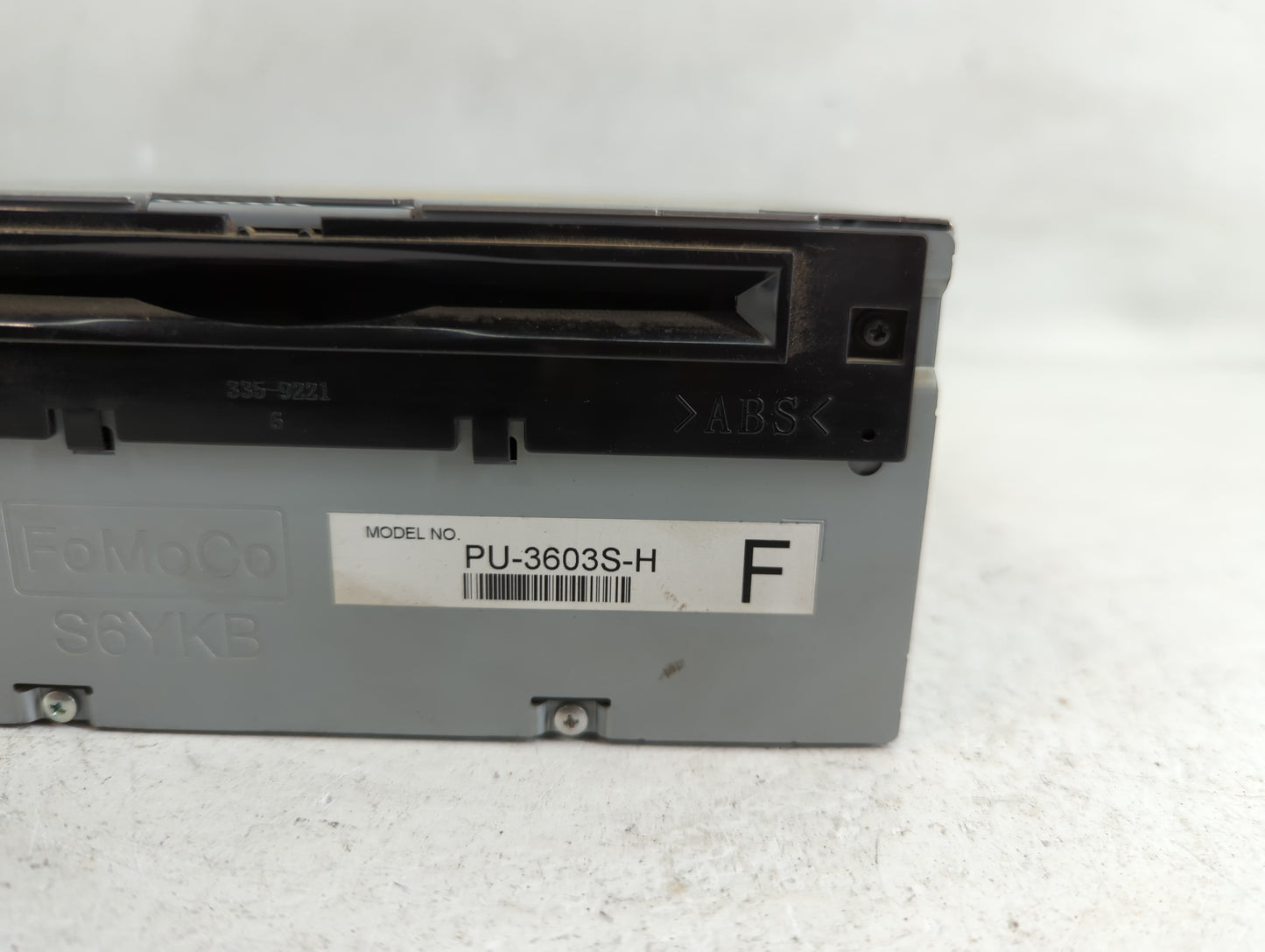 2018-2022 Ford Mustang Radio AM FM Cd Player Receiver Replacement Fits Fits 2018 2019 2020 2021 2022 OEM Used Auto Parts - O