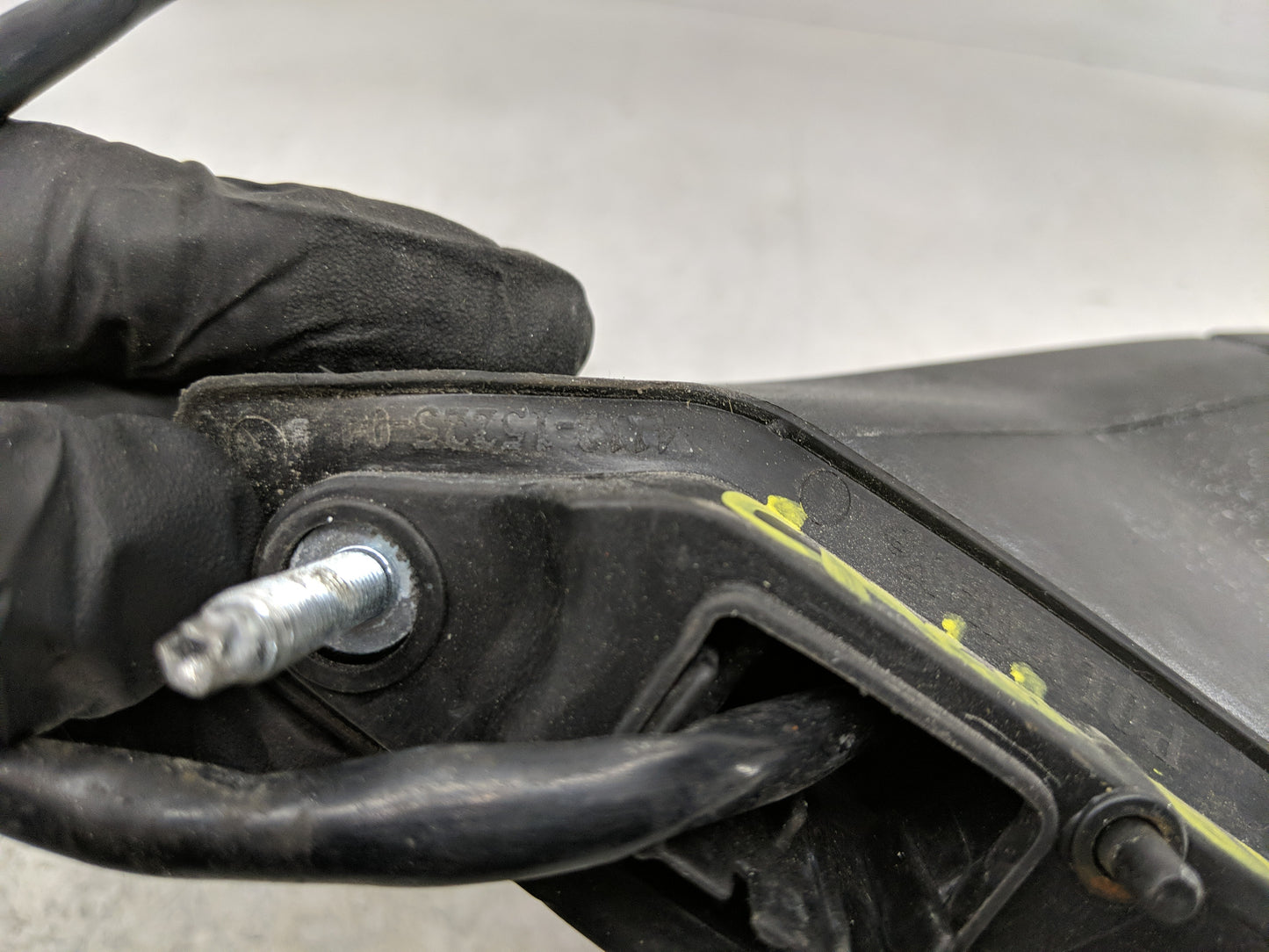 2015-2020 Ford Mustang Side Mirror Replacement Driver Left View Door Mirror P/N:71874+854479 AH5FEB Fits OEM Used Auto Parts